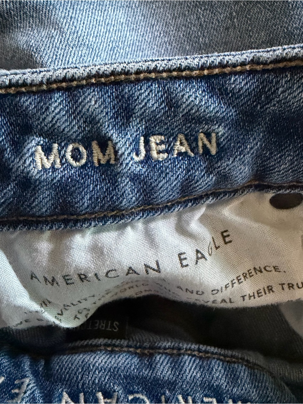 AE High Rise Mom Jeans - Picture 6 of 8